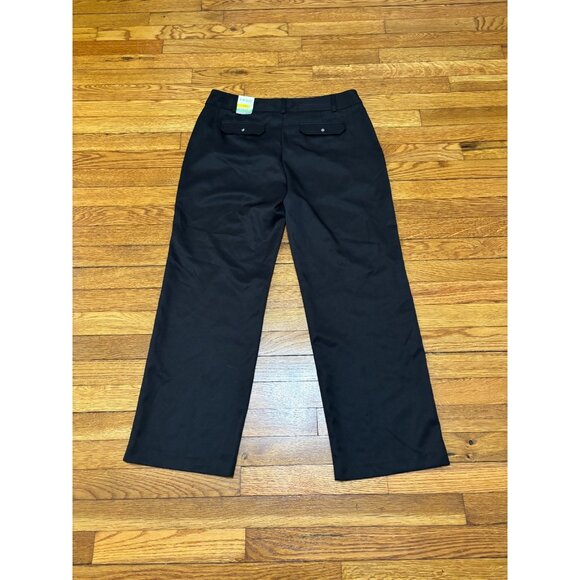Izod XFG Womens Golf Pants Size 10 Black Stretch Microfiber UPF 50 NWT $72 - Picture 14 of 14